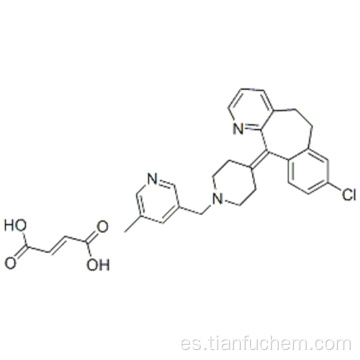 Fumaradato de rupatadina CAS 182349-12-8